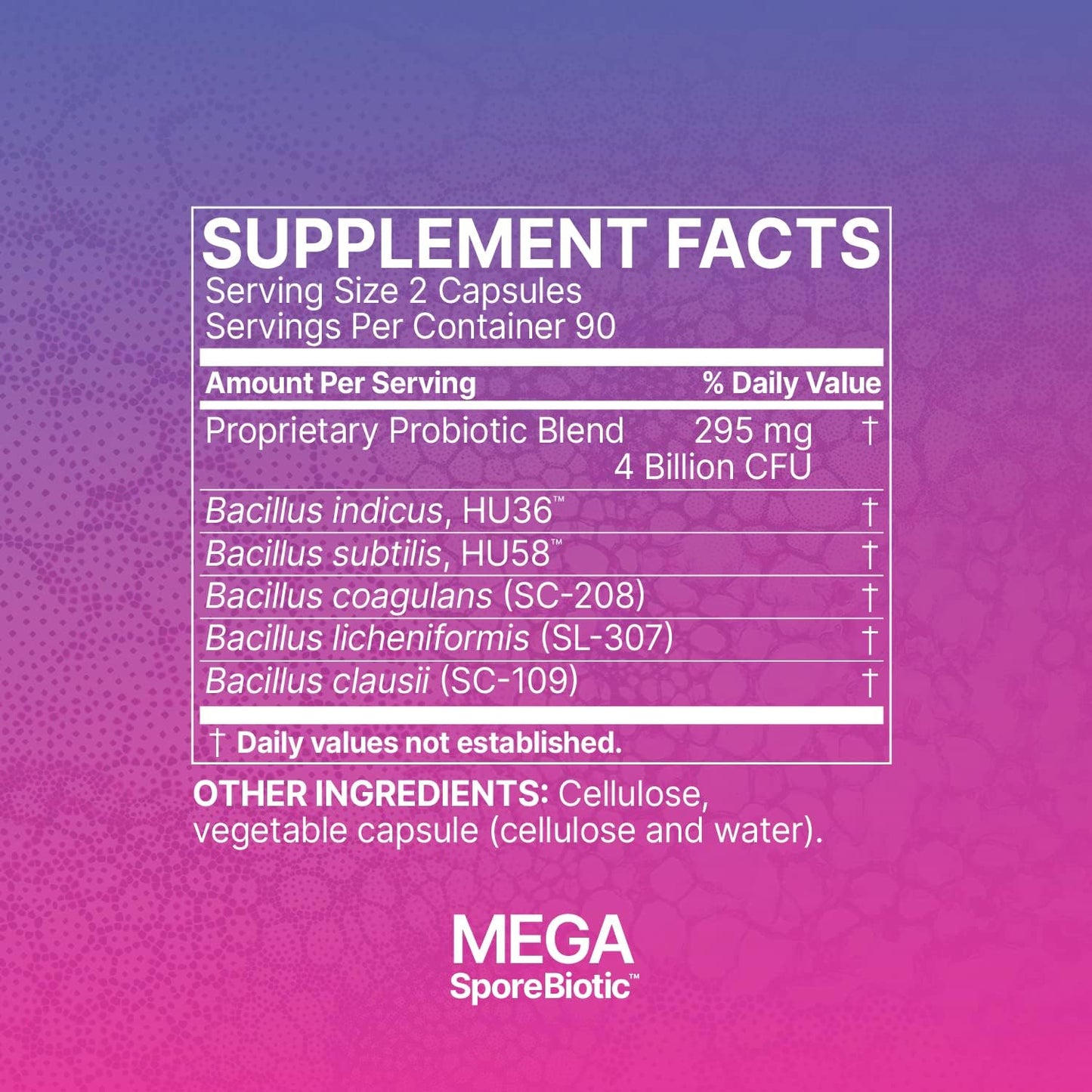 All-Spore Antioxidant Producing Probiotic Supplement 180 Capsules by MegaSporeBiotic