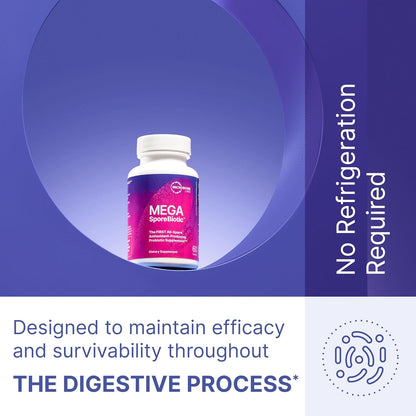 All-Spore Antioxidant Producing Probiotic Supplement 180 Capsules by MegaSporeBiotic
