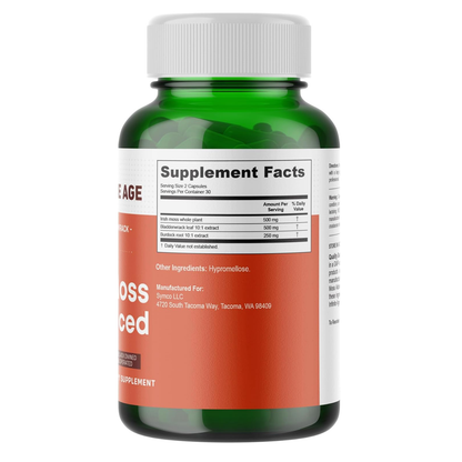 Sea Moss Advanced Superfood 1250 mg 60 Capsules 2 Pack by INFINITE AGE